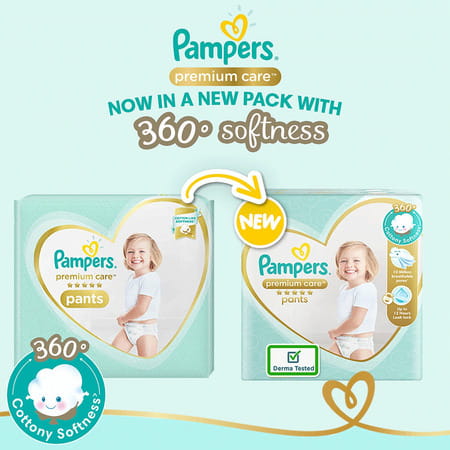 Pampers Premium Care Pants Diapers Xx-Large (60 Count)