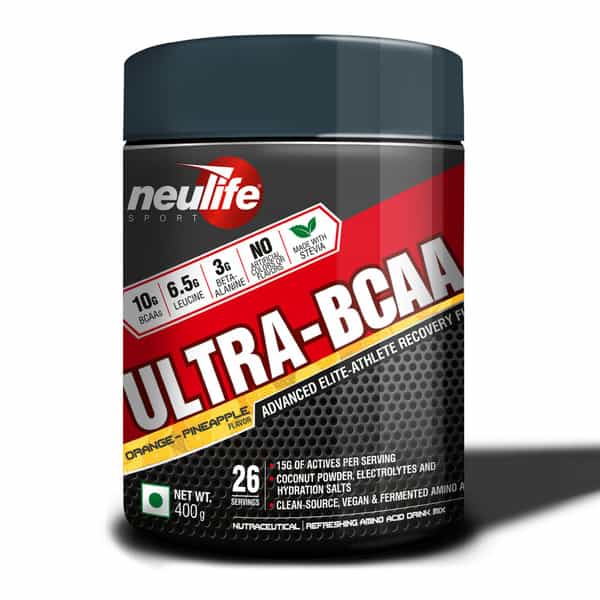Neulife Ultra-Bcaa Powder 4:1:1 400G (Orange-Pineapple)