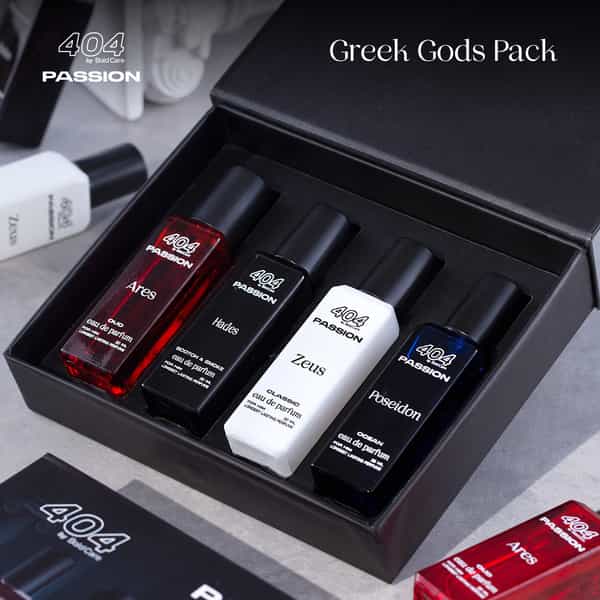 Bold Care All Flavours Greek Gods Longest Lasting 18% Edp Perfume Combo For Men | (4X20ml) - 80Ml