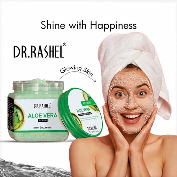 Dr Rashel Aloe Vera Gel Scrub 380 Ml