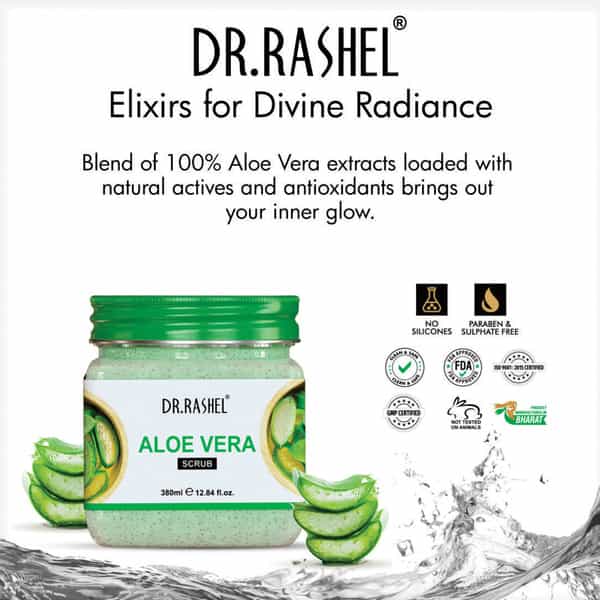 Dr Rashel Aloe Vera Gel Scrub 380 Ml