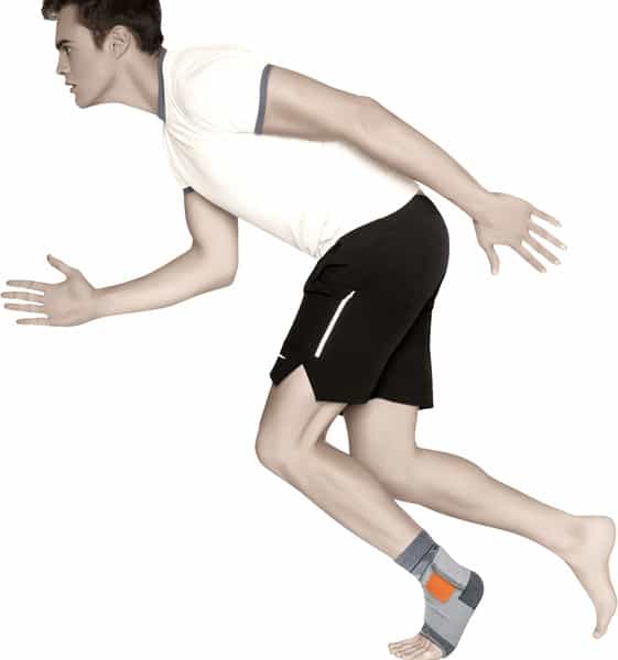 Vissco Ankler | 2 In 1 Anklet + Binder | Provides Support & Stability To The Ankle - Xxl (Grey)