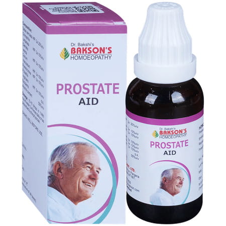 Baksons Homoeopathy Prostate Aid Drops 30 Ml