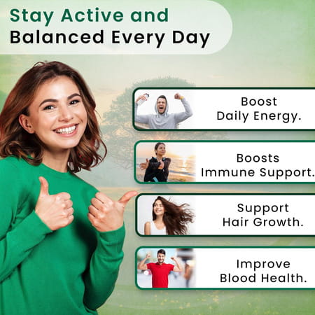 Jeena Sikho Dhatu Pushti | Plant-Based Blood Builder | Helps To Manage Jaundice | 60 Tablets