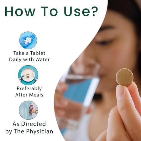 Jeena Sikho Dhatu Pushti | Plant-Based Blood Builder | Helps To Manage Jaundice | 60 Tablets