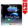 Durex Extra Time Longer Lasting Condom 4 Nos