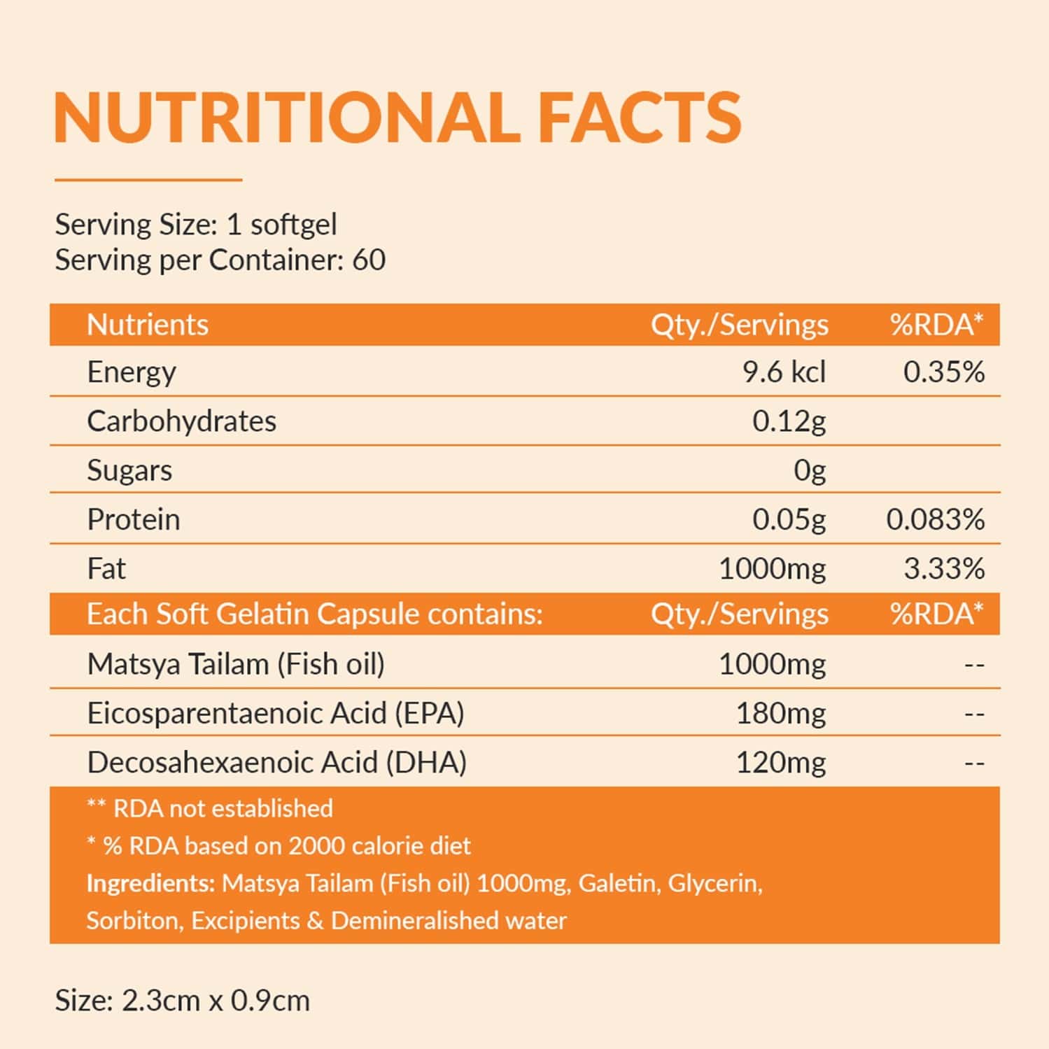 Buy BBETTER OMEGA 3 FISH OIL 60 SOFTGELS Online & Get Upto 60% OFF at ...