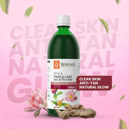 Krishna's Skin & Pimple Care Juice - 1 Litre