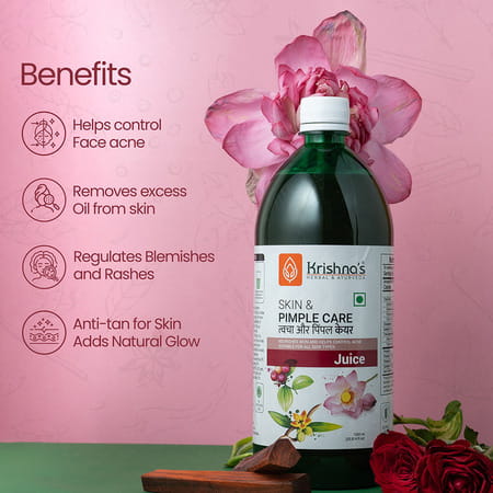 Krishna's Skin & Pimple Care Juice - 1 Litre