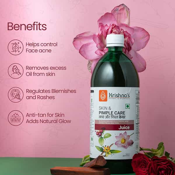 Krishna's Skin & Pimple Care Juice - 1 Litre