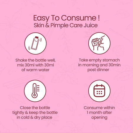 Krishna's Skin & Pimple Care Juice - 1 Litre