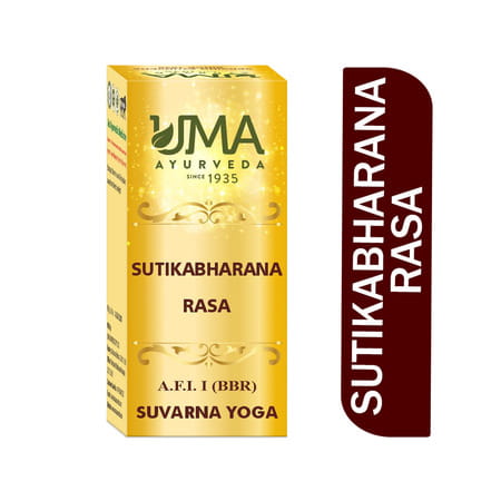 Uma Ayurveda Sutikabharan Ras Ayurvedic Tablets 10 Tab