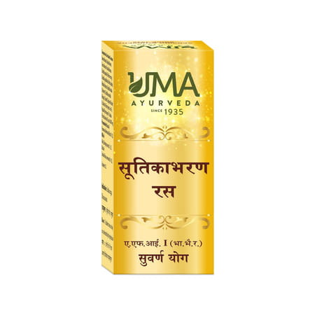 Uma Ayurveda Sutikabharan Ras Ayurvedic Tablets 10 Tab