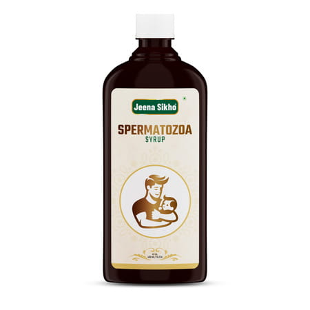Jeena Sikho Spermatozoa Syrup | Sugar-Free | Strengthen Immunity & Increases Energy Levels | 450 Ml