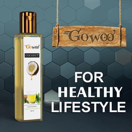 Go Woo 100% Pure Coconut Carrier Oil Skin Care