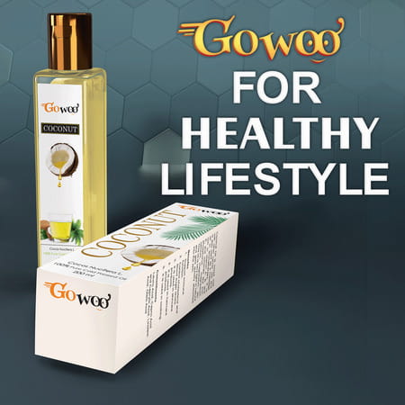 Go Woo 100% Pure Coconut Carrier Oil Skin Care