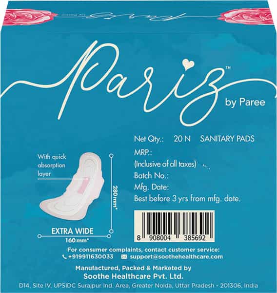 Paree Pariz Ultra Thinz Xl Premium Pads 20