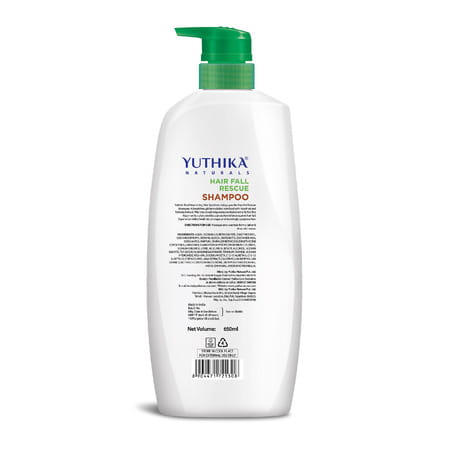 Yuthika Naturals Total Nourishing Hair Solutions Shampoo Hair Fall Rescue 650ml