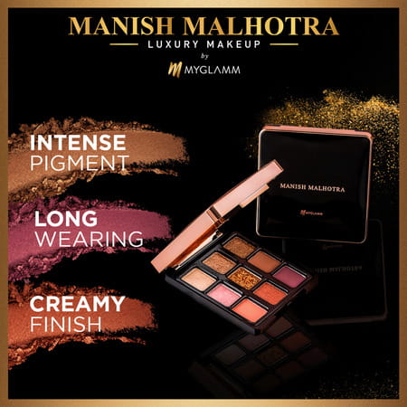 Manish Malhotra Beauty By Myglamm 9 In 1 Eyeshadow Palette-Rendezvous