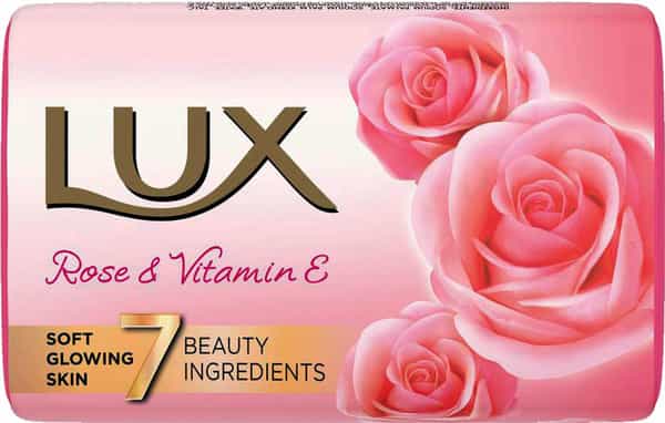 Lux Rose & Vitamin E Soap - 150 G (Pack Of 3)