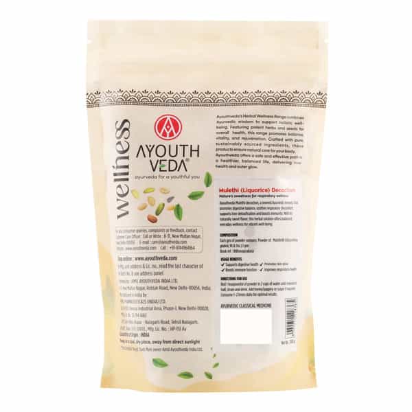 Ayouthveda Mulethi (Liquorice) Decoction - 200G