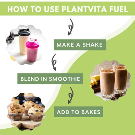 Plantvita Fuel Essential Protein - 1kg Jar Double Chocolate