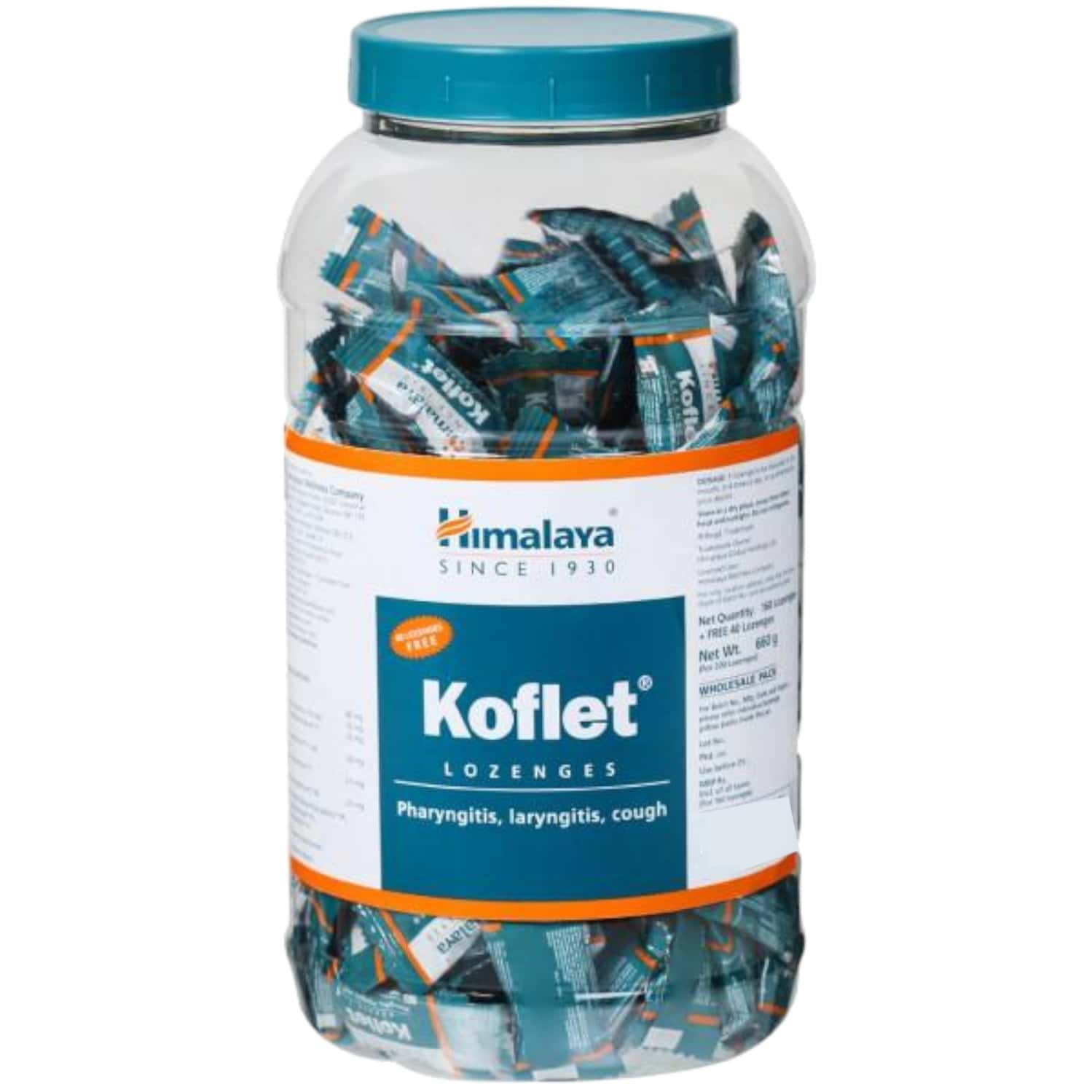 Himalaya Koflet | Jar | Lozenges | 200 No'S | 160+40 Free