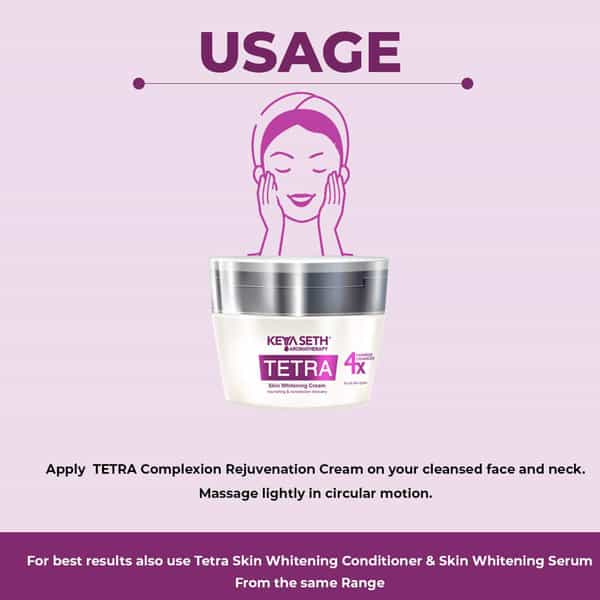 Keya Seth Aromatherapy Tetra Skin Whitening Night Cream- 15Gm