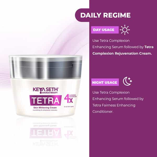 Keya Seth Aromatherapy Tetra Skin Whitening Night Cream- 15Gm