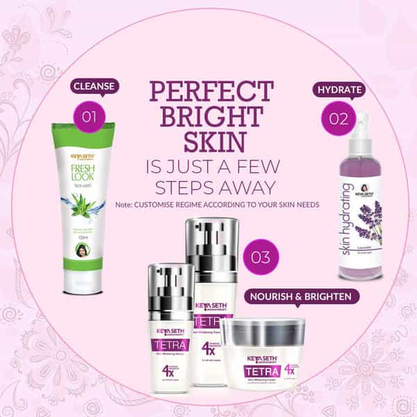Keya Seth Aromatherapy Tetra Skin Whitening Night Cream- 15Gm