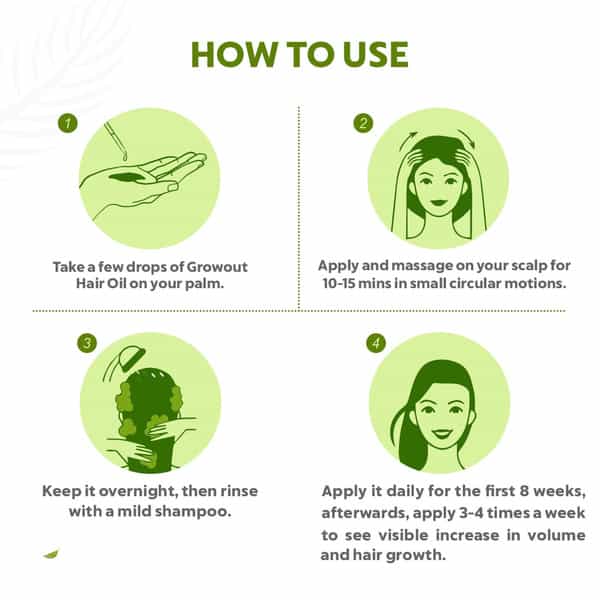 Indus Valley Bio Organic Growout Hair Oil-500Ml