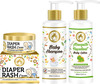 Mom & World Gentle Nourishing Care Diaper Rash Cream + Baby Shampoo + Baby Lotion