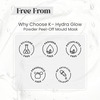 Conclude K - Hydra Glow Powder Peel-Off Mould Mask | Collagen Kakadu Plum & Ginseng | 15G+45Ml | 1Pc