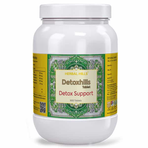 Herbal Hills Detoxhills - Value Pack 900 Tablets - Pack Of 2