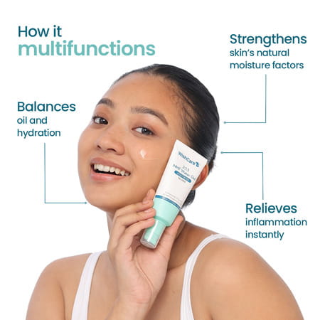 Wishcare Niacinamide Water Gel Moisturizer - Oily & Combination Skin - 50Ml