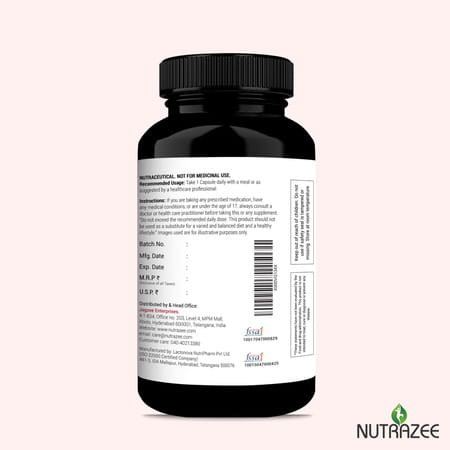 Nutrazee Korean Red Panax Ginseng - 60 Capsules
