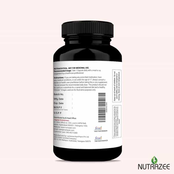 Nutrazee Korean Red Panax Ginseng - 60 Capsules