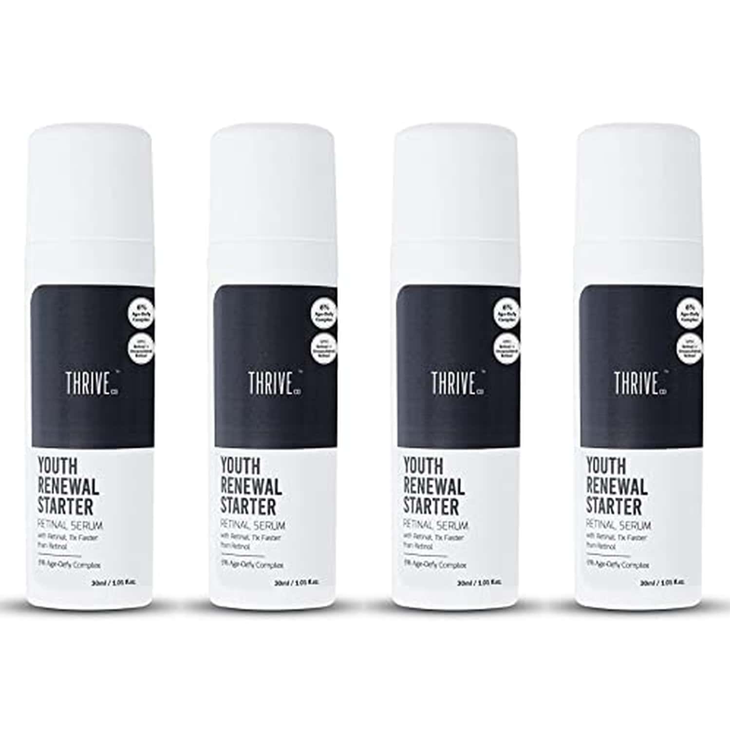 Thriveco Youth Renewal Serum Starter | Anti-Ageing | For Unisex 30ml X Pack Of 4