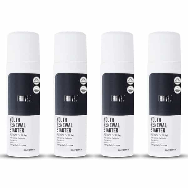 Thriveco Youth Renewal Serum Starter | Anti-Ageing | For Unisex 30Ml X Pack Of 4