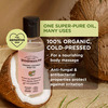 Goodness.me 100% Organic Coconut Baby Hair Oil Cold-Pressed -100Ml