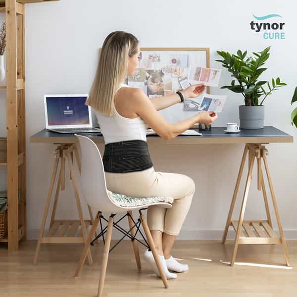 Tynor Back Support Belt Black Xxl 1 Unit