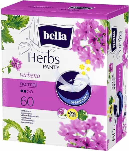 Bella Herbs Pantyliners With Verbena 60