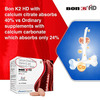 Bon K2 Hd With Advanced Calcium60 Tablet|Vitamin D3 & Vitamin K2-7 Multivitamin Tab (6 X 10 Tablets)