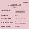 Rejusure 10% Azelaic Acid Cream Treats Dark Spots Acne Marks & Evens Skin Tone - 50Ml