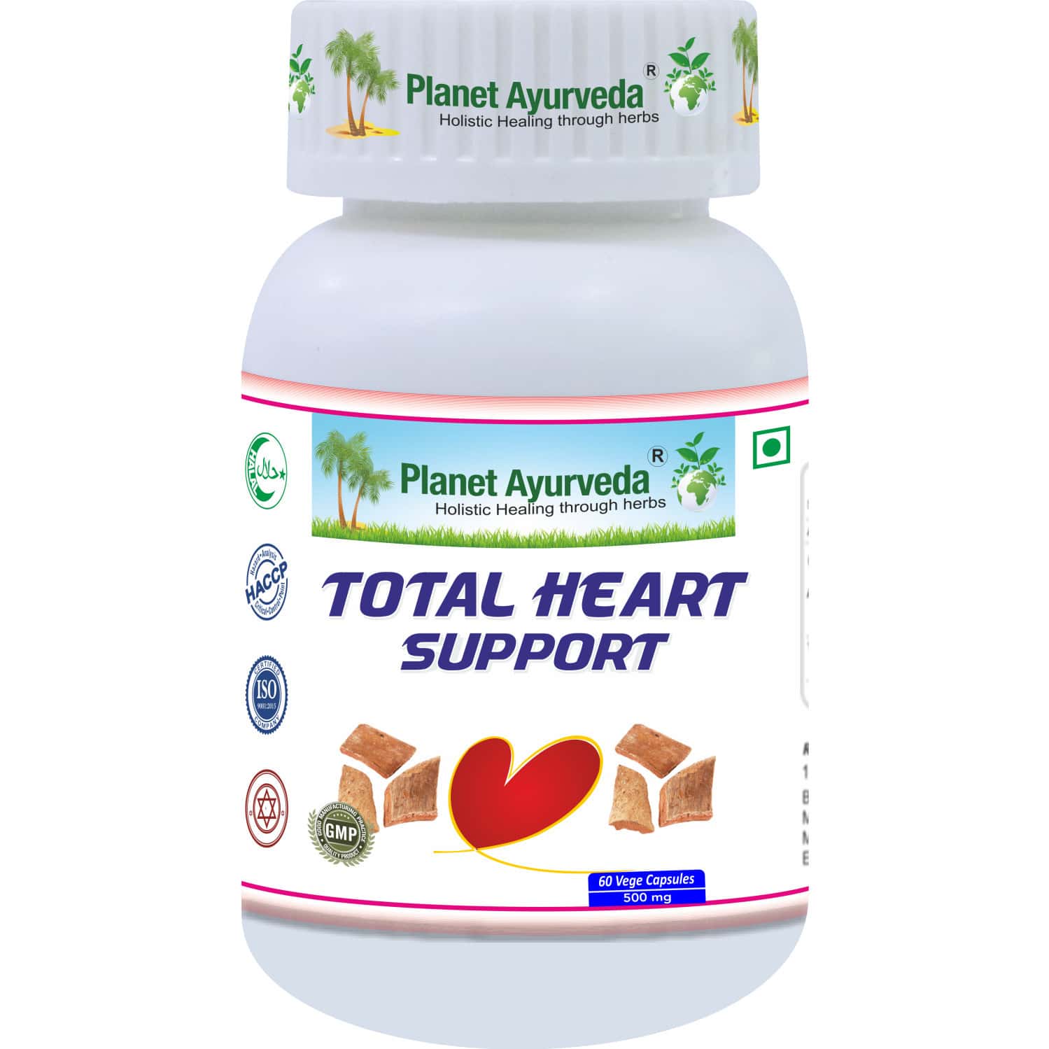 Planet Ayurveda Total Heart Support - 60 Capsules