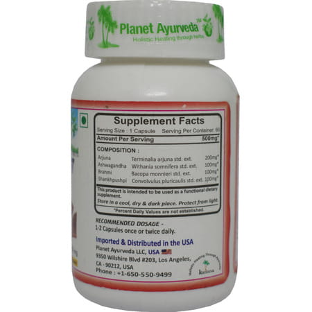Planet Ayurveda Total Heart Support - 60 Capsules