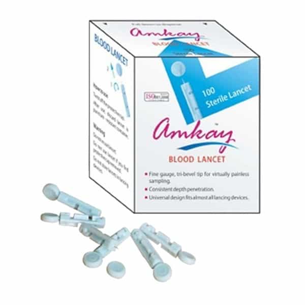Amkay Blood Lancet (Pack Of 100)