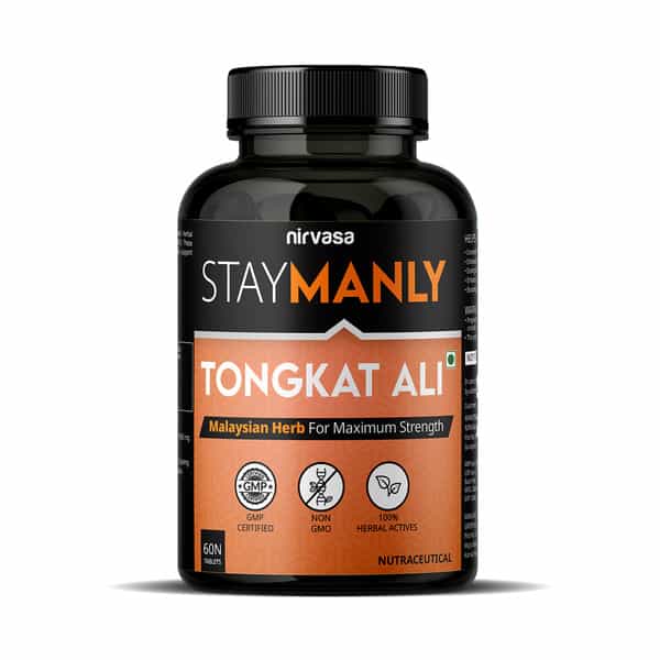 Nirvasa Staymanly Tongat Ali Vegeterian Tablet | 1B (1 X 60 Tablet)