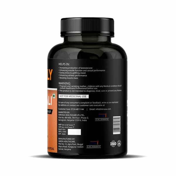 Nirvasa Staymanly Tongat Ali Vegeterian Tablet | 1B (1 X 60 Tablet)