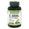 Nature's Bounty Vitamin E 1000 Iu Softgels Pure Dl-Alpha 60 Soft Gels (Pack Of 2)